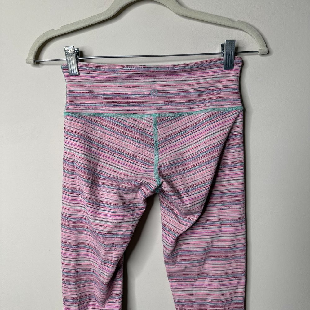 Lululemon Wunder Under Cyber Stripe Flash Light M… - image 3